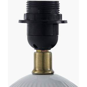   Pleated Linen Ceramic Table Lamp | Oroa.com