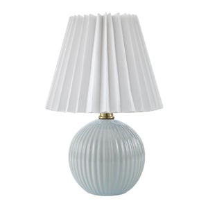   Pleated Linen Ceramic Table Lamp | Oroa.com