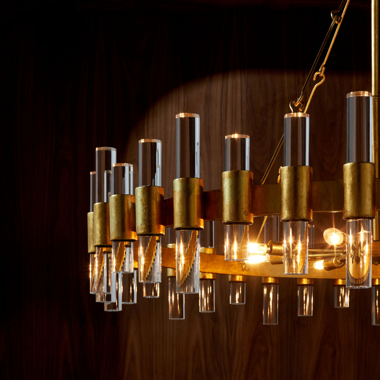   8-Light Gold Chandelier | Oroa.com