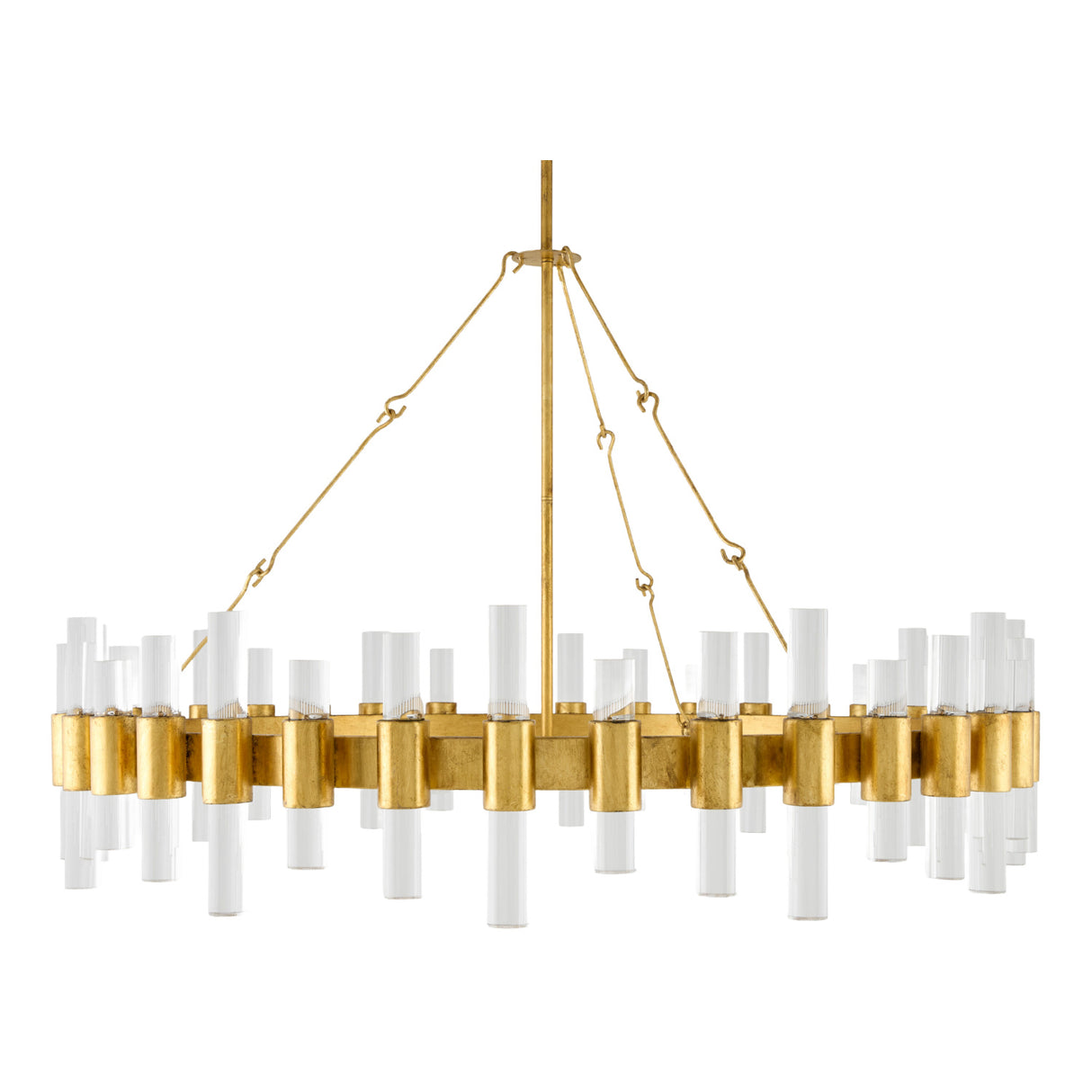   8-Light Gold Chandelier | Oroa.com