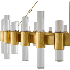   8-Light Gold Chandelier | Oroa.com