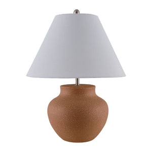   Modern European furniture - Brown Ceramic Accent Table Lamp - www.oroa.com | Oroa.com