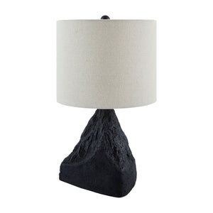   Black Organic Textured Table Lamp | Oroa.com