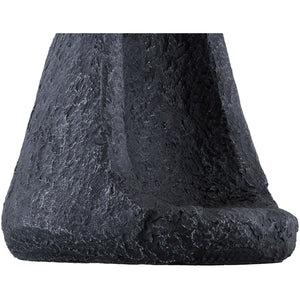   Black Textured Accent Table Lamp | Oroa.com