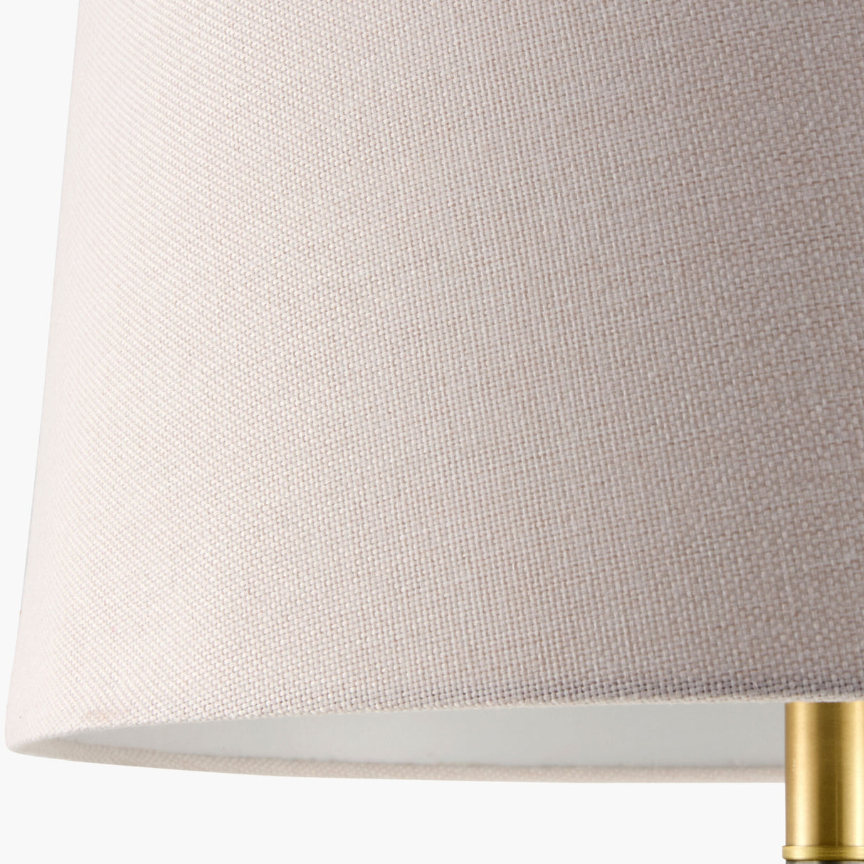   Beige Linen Table Lamp | Oroa.com