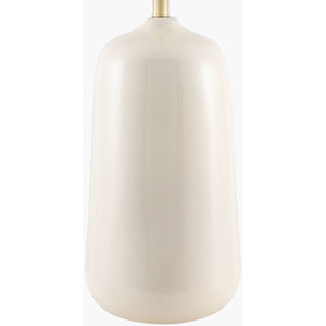   Beige Linen Table Lamp | Oroa.com