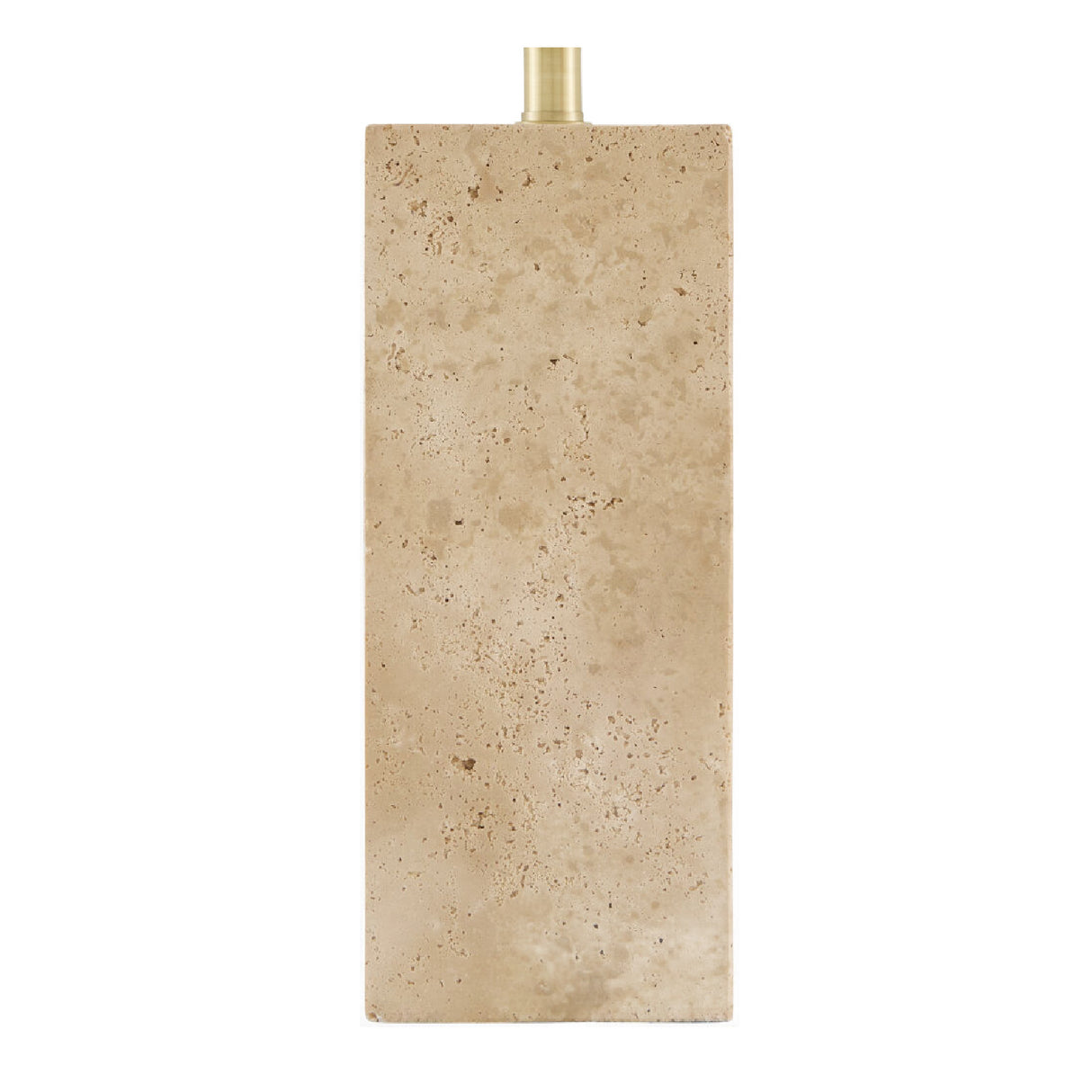   Modern European furniture - Square Travertine Table Lamp - www.oroa.com | Oroa.com