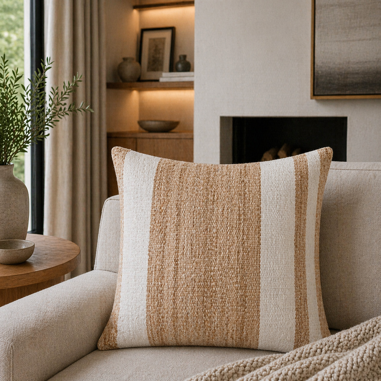   Modern European furniture - Woven Cotton Poly Insert Pillow - www.oroa.com | Oroa.com