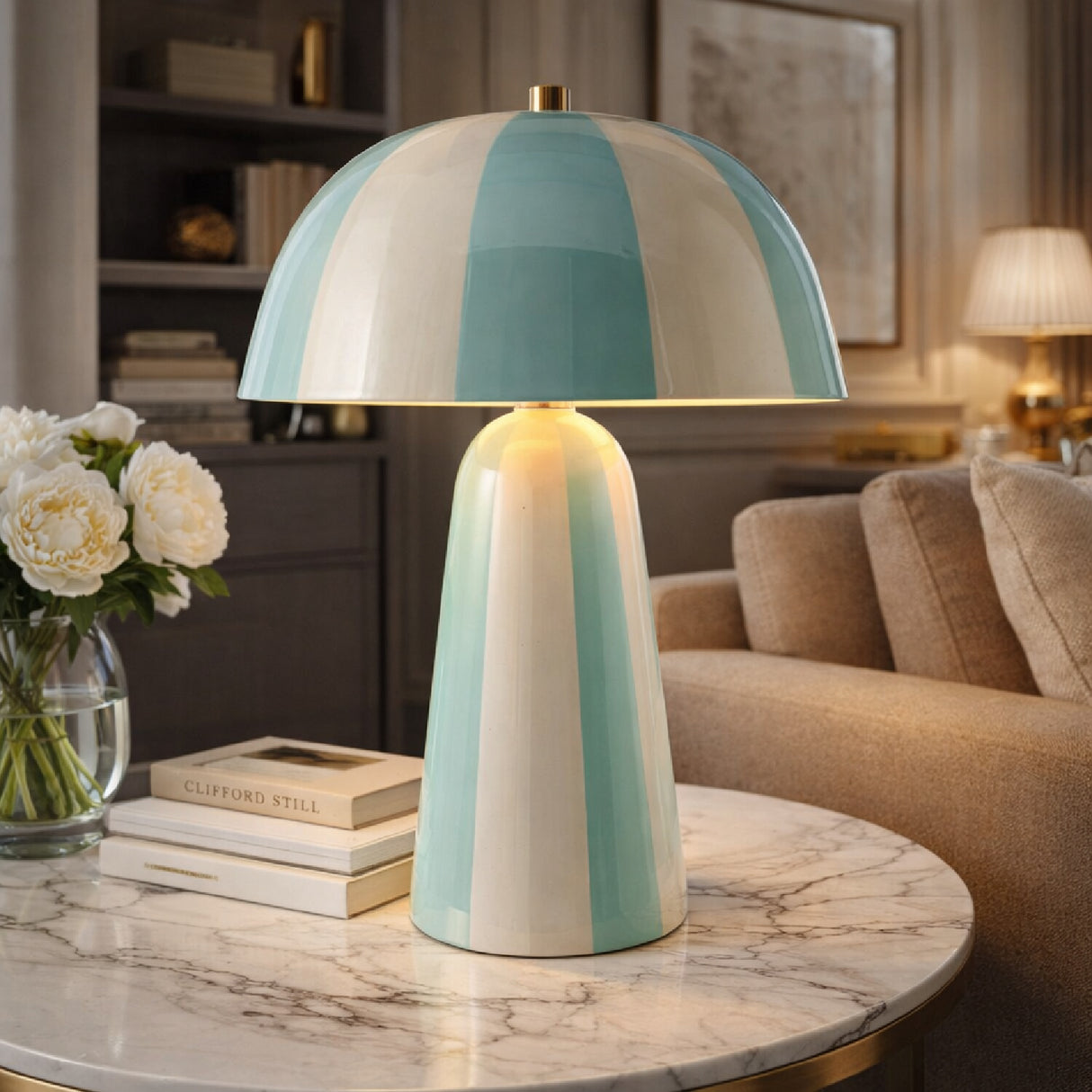   Modern European furniture - Multi-Colored Ceramic Table Lamp - www.oroa.com | Oroa.com