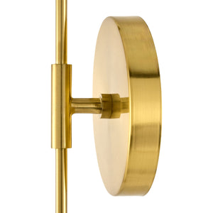   Wavy White Linen Wall Lamp | Oroa.com