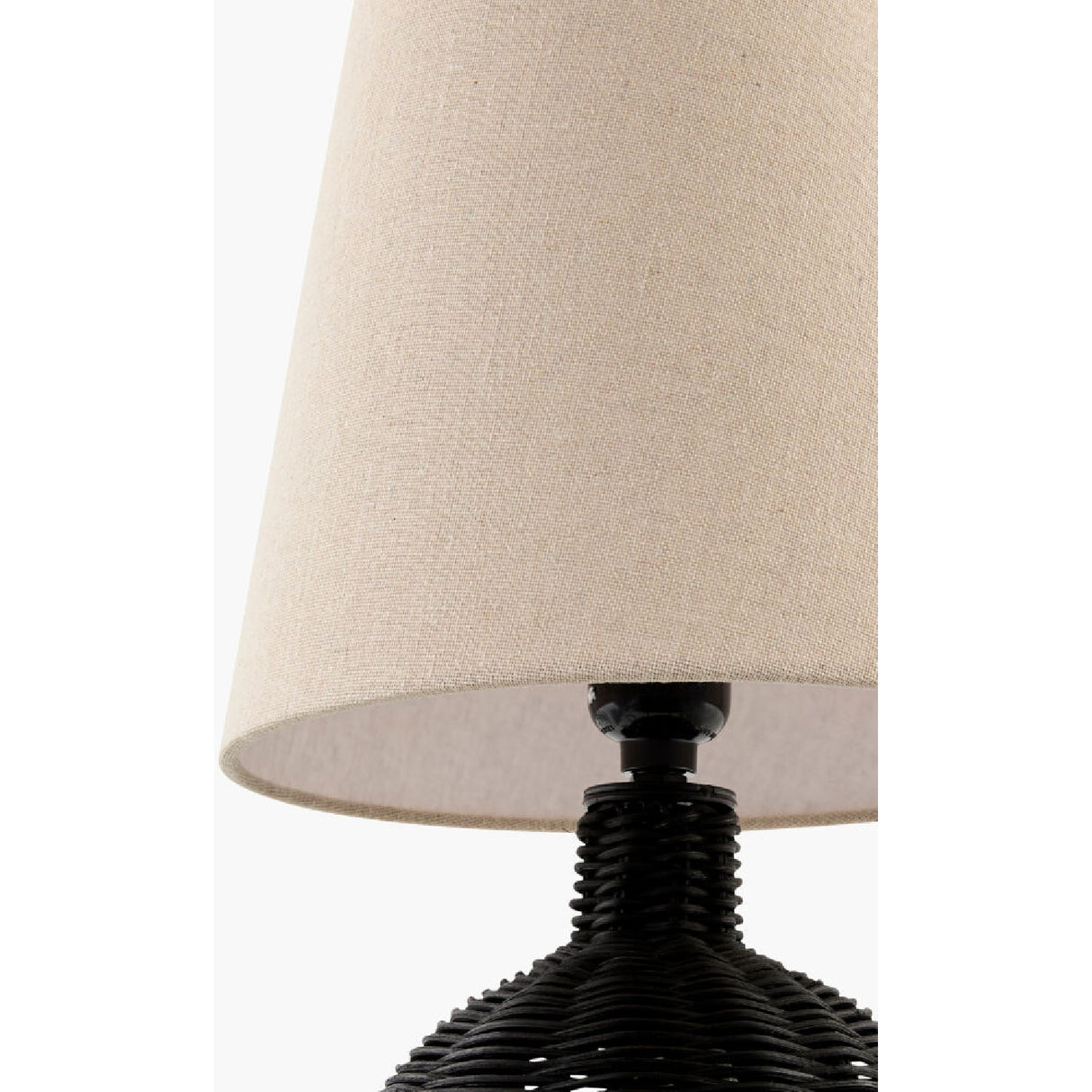   Brown Rattan Base Table Lamp | Oroa.com