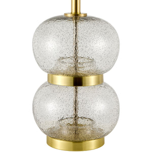   Textured Clear Glass Table Lamp | Oroa.com