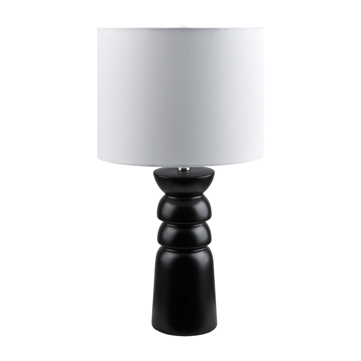   Black Ceramic Table Lamp | Oroa.com