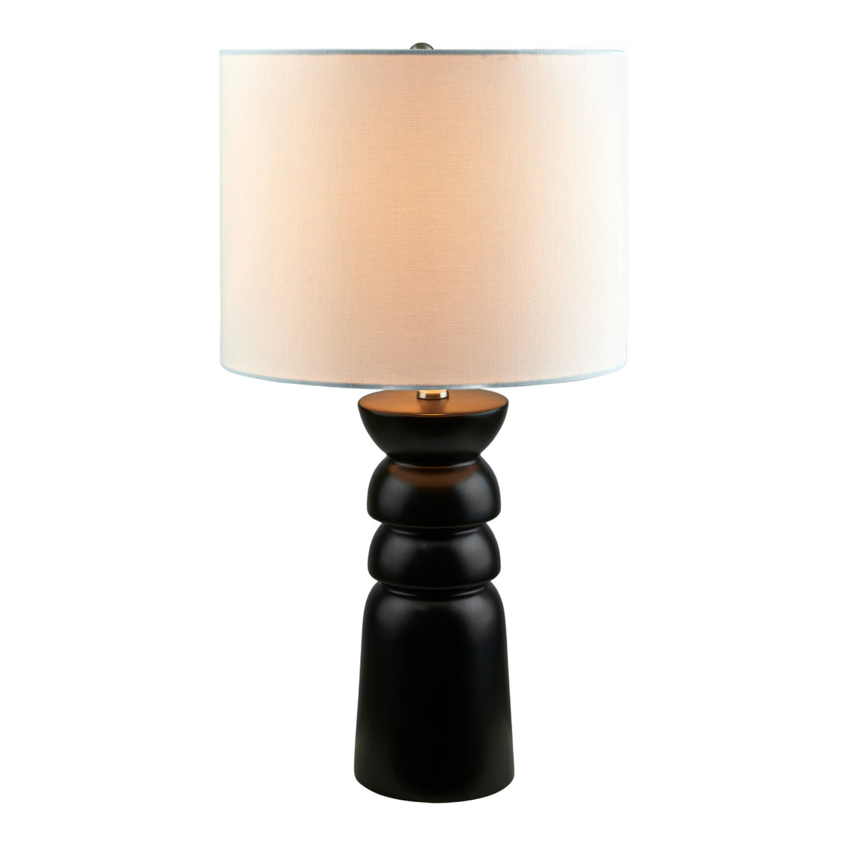   Black Ceramic Table Lamp | Oroa.com