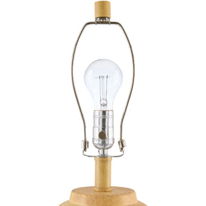   Linen Painted Cement Table Lamp | Oroa.com