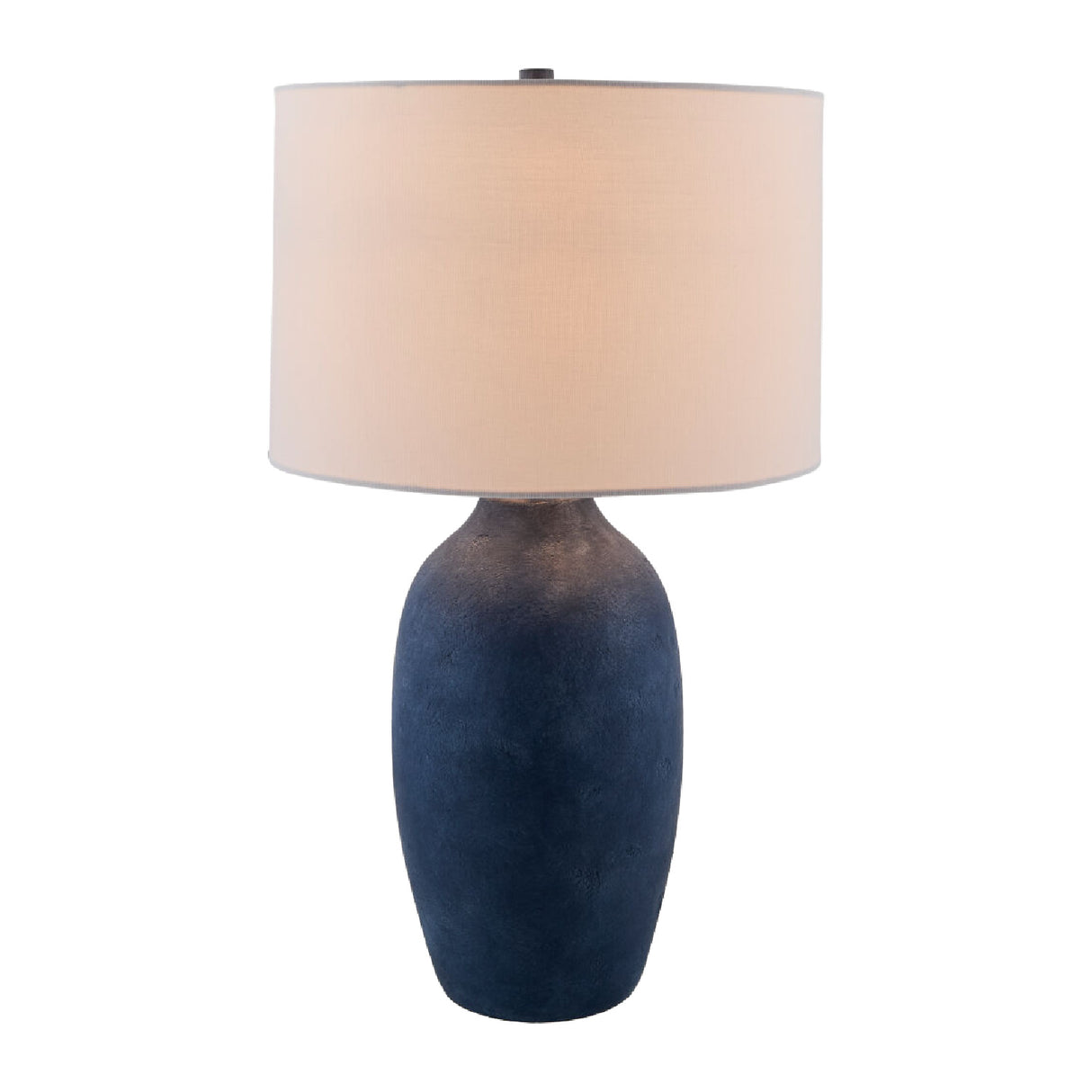   Linen Painted Cement Table Lamp | Oroa.com