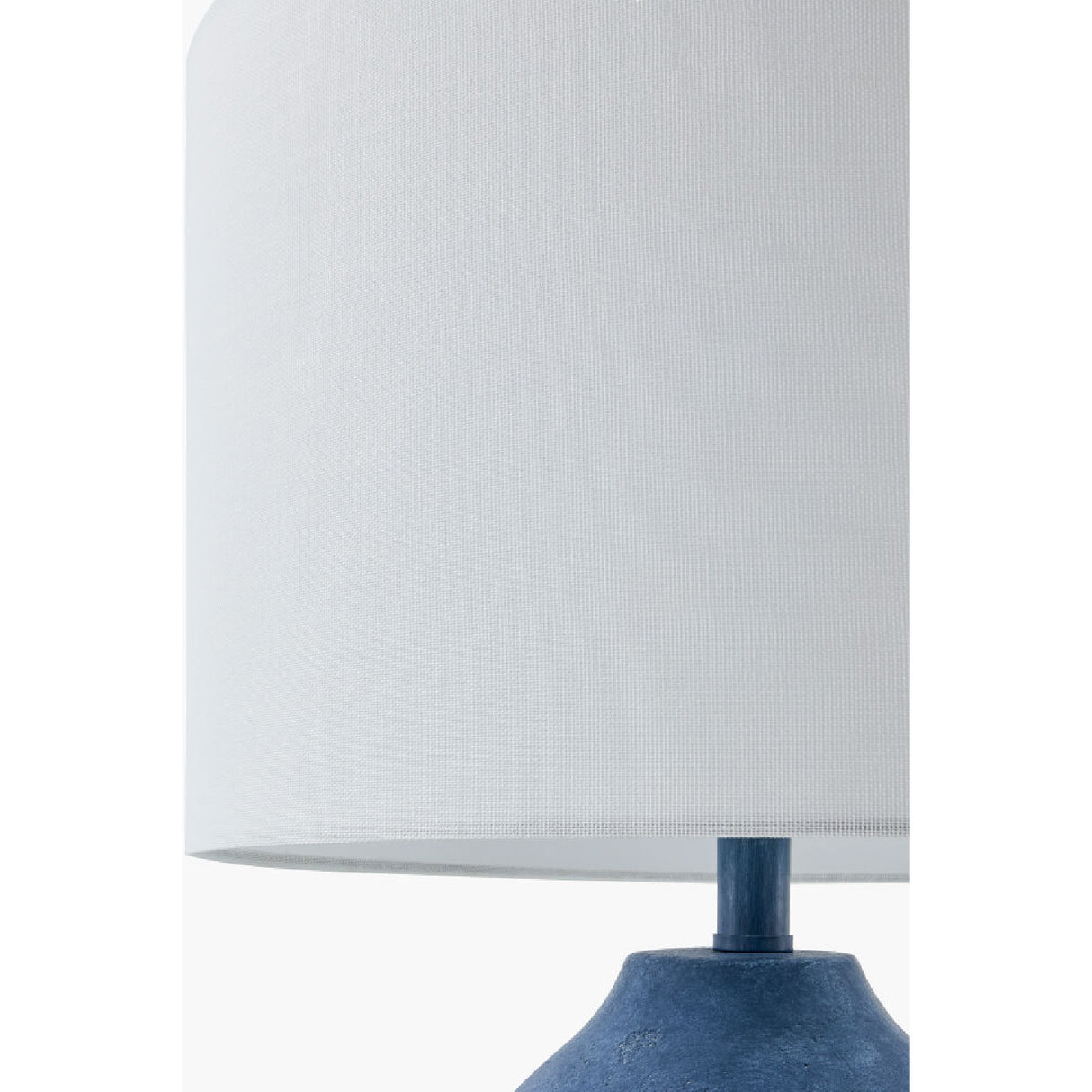   Linen Painted Cement Table Lamp | Oroa.com