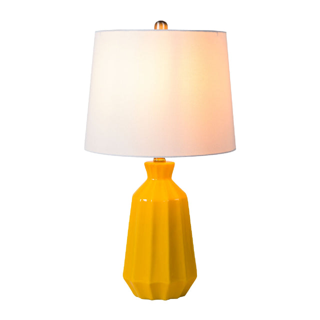 Neon Glazed Ceramic Table Lamp | Kuda Home Garrity | Oroa.com