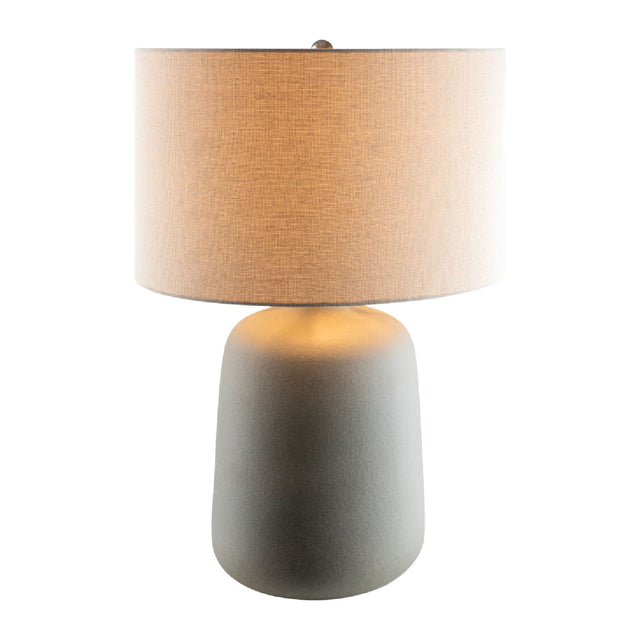 Ceramic Beige Linen Table Lamp | Kuda Home Harmonie | Oroa.com