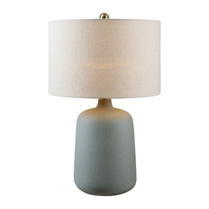   Ceramic Beige Linen Table Lamp | Oroa.com