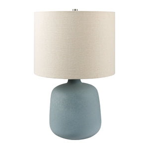   Modern European furniture - Beige Linen Ceramic Table Lamp - www.oroa.com | Oroa.com