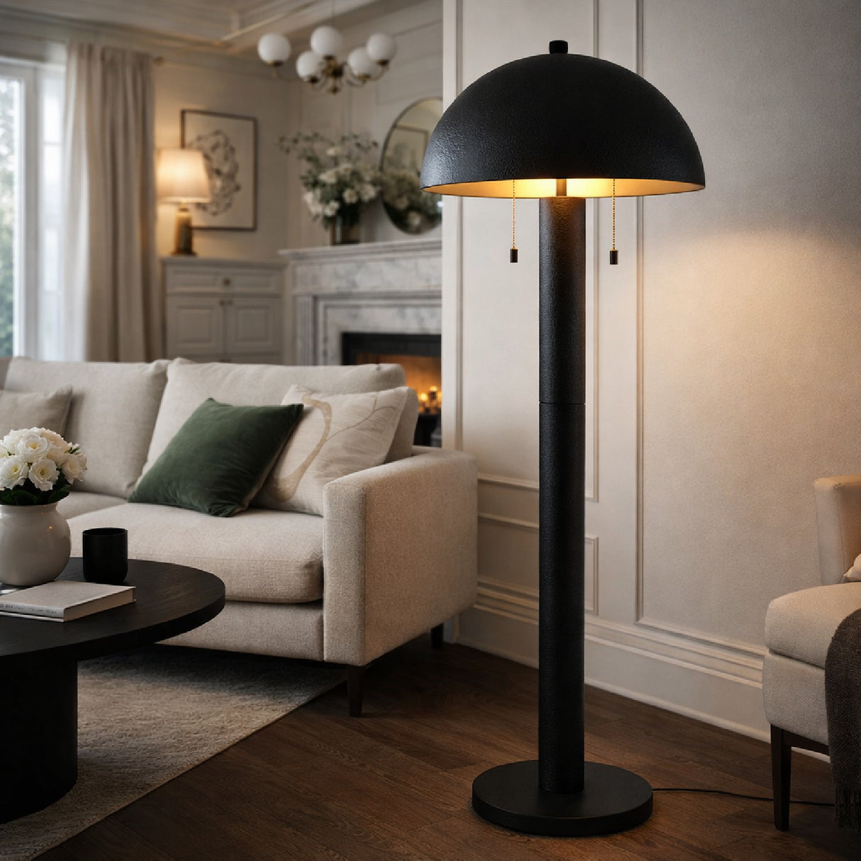   Metal Dome Floor Lamp | Oroa.com