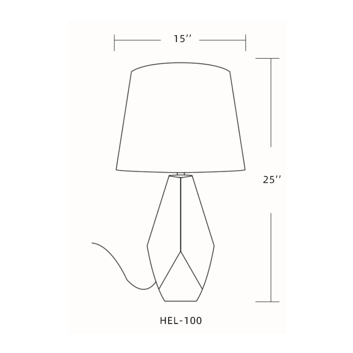   Modern European furniture - Marbled Black Ceramic Table Lamp - www.oroa.com | Oroa.com