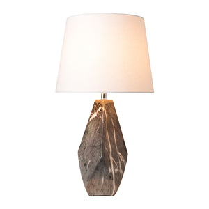   Modern European furniture - Marbled Black Ceramic Table Lamp - www.oroa.com | Oroa.com