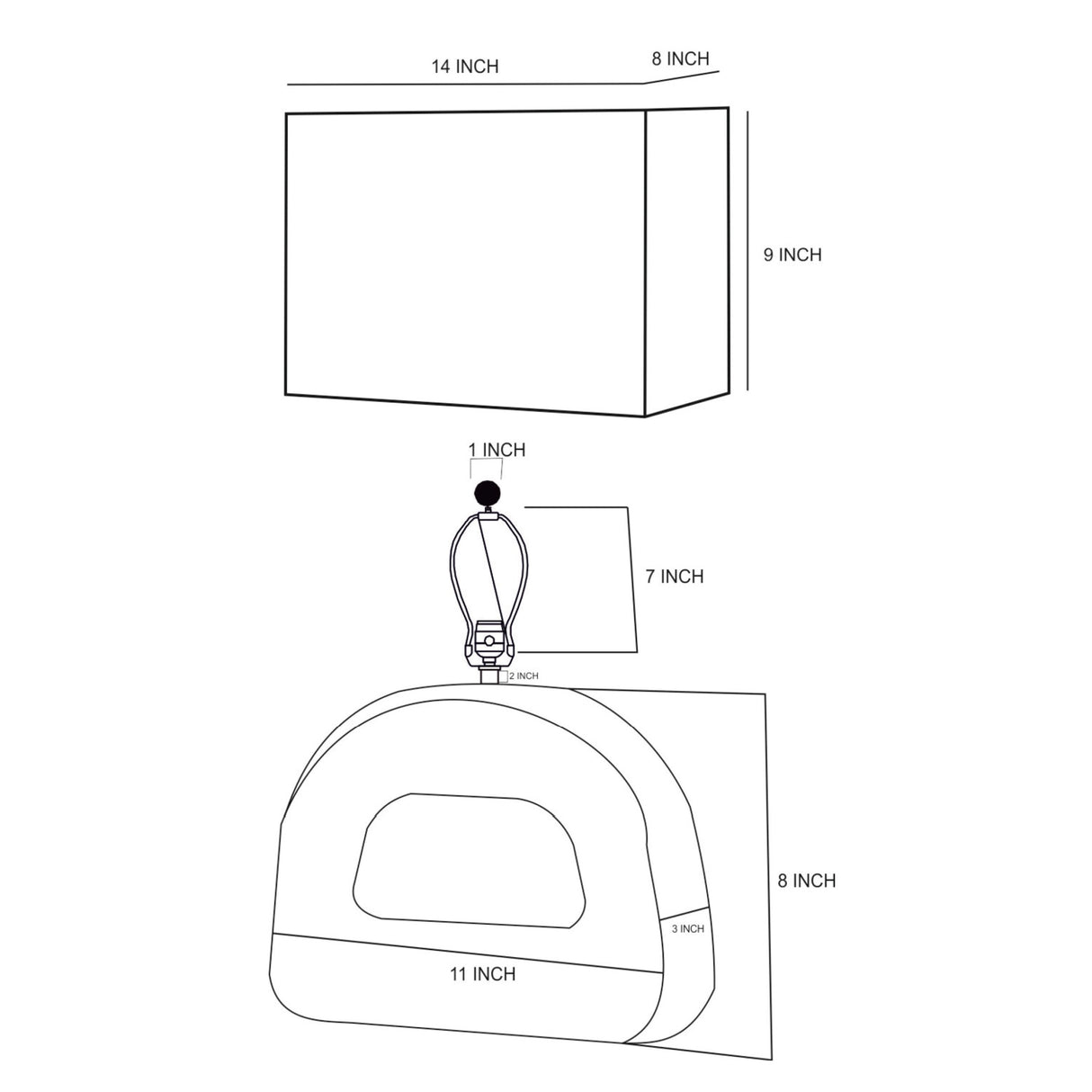   Plated Gold Accent Table Lamp | Oroa.com