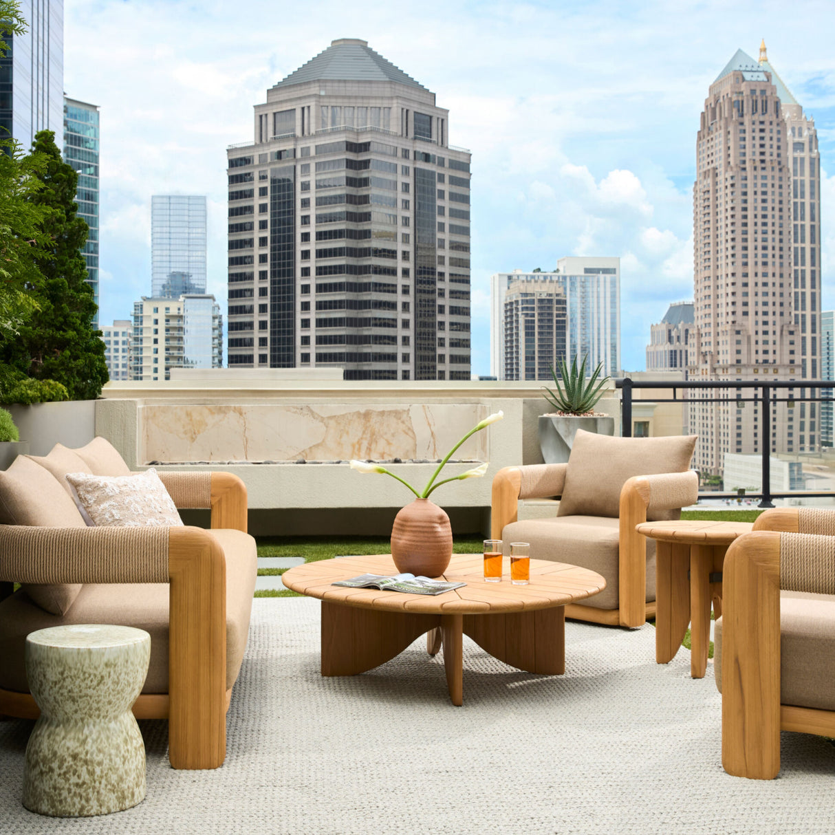   Modern European furniture - Ceramic Garden Stool - www.oroa.com | Oroa.com
