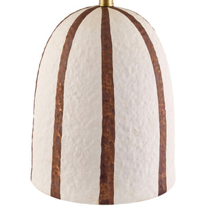   Vertical Lined Ceramic Table Lamp | Oroa.com