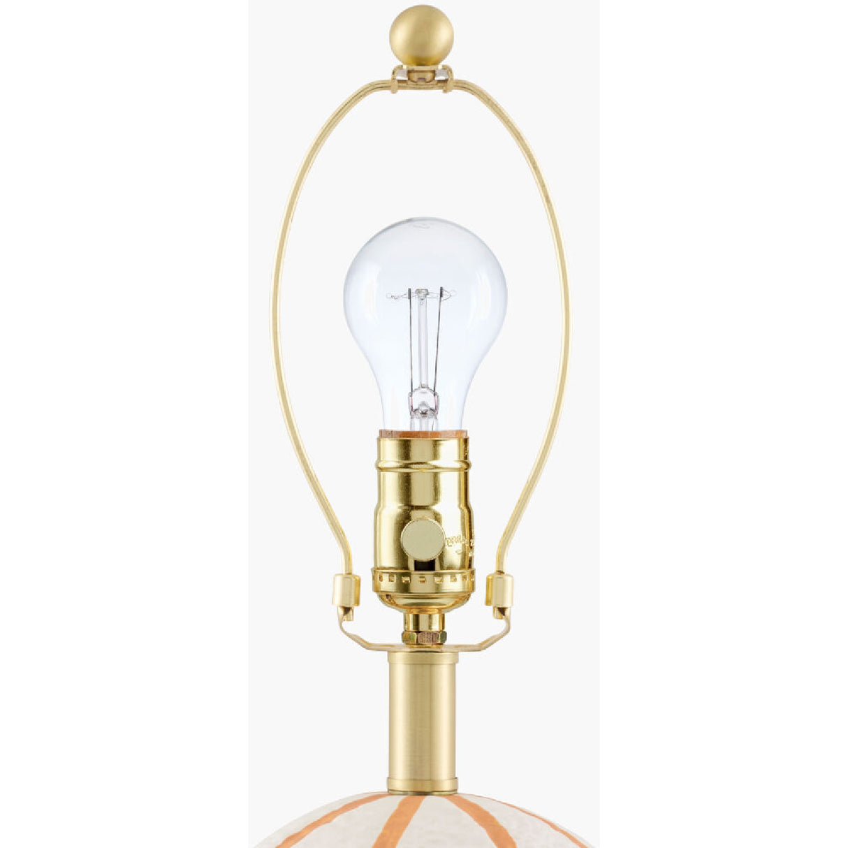   Vertical Lined Ceramic Table Lamp | Oroa.com