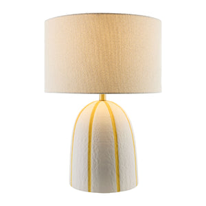   Vertical Lined Ceramic Table Lamp | Oroa.com