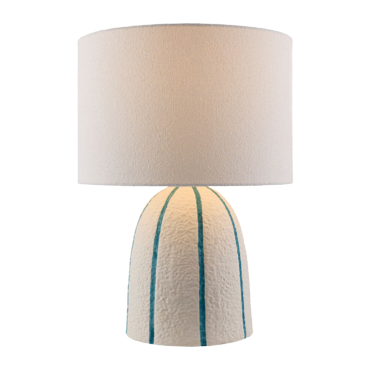   Vertical Lined Ceramic Table Lamp | Oroa.com
