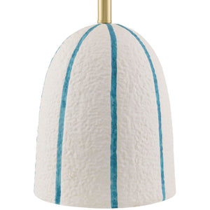   Vertical Lined Ceramic Table Lamp | Oroa.com