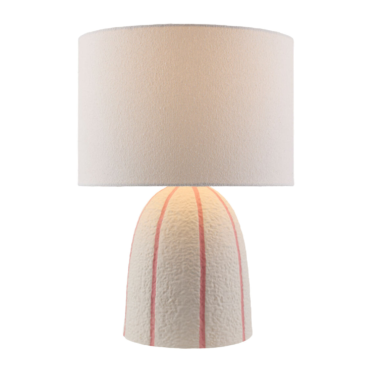   Vertical Lined Ceramic Table Lamp | Oroa.com