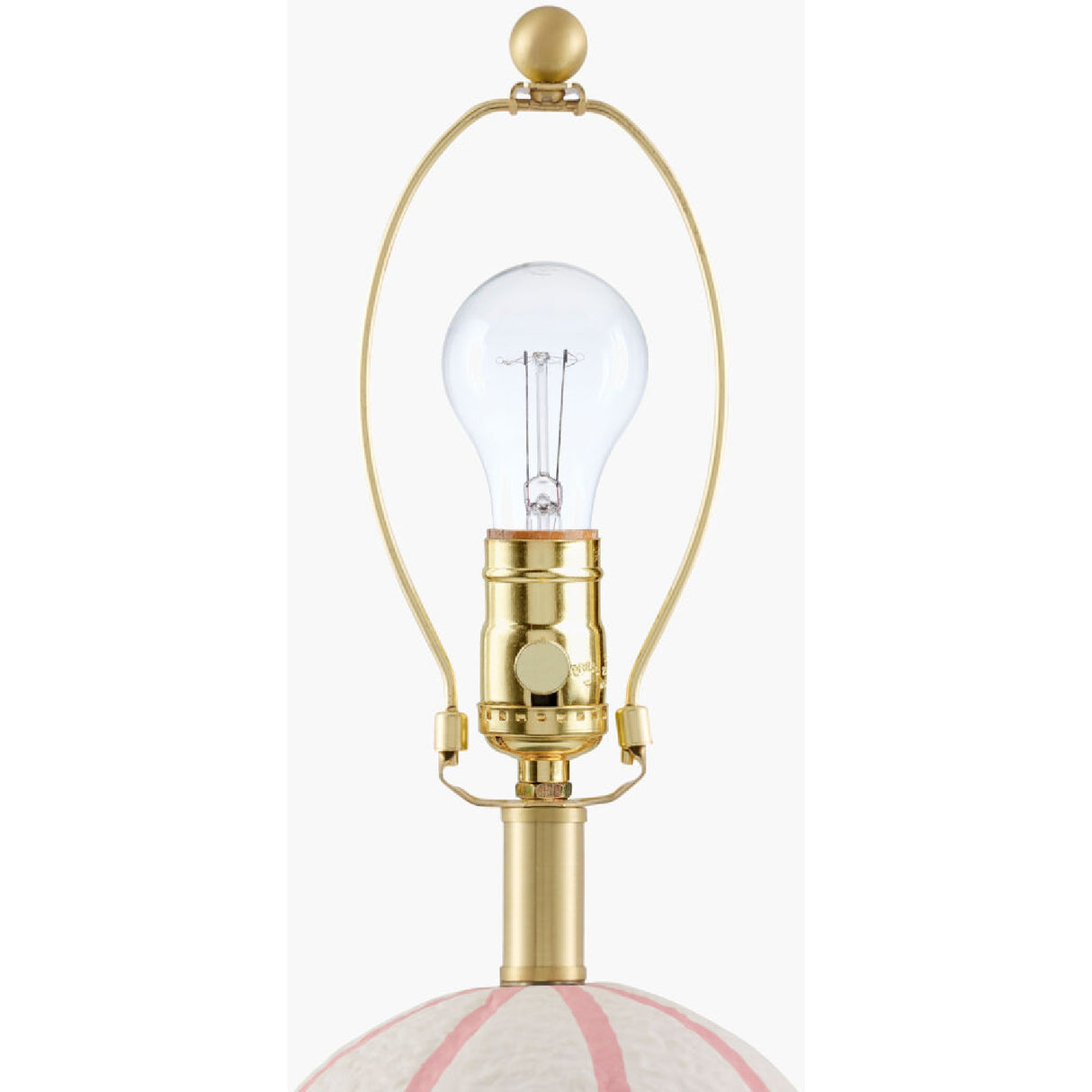   Vertical Lined Ceramic Table Lamp | Oroa.com