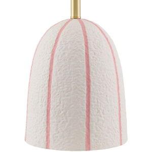   Vertical Lined Ceramic Table Lamp | Oroa.com