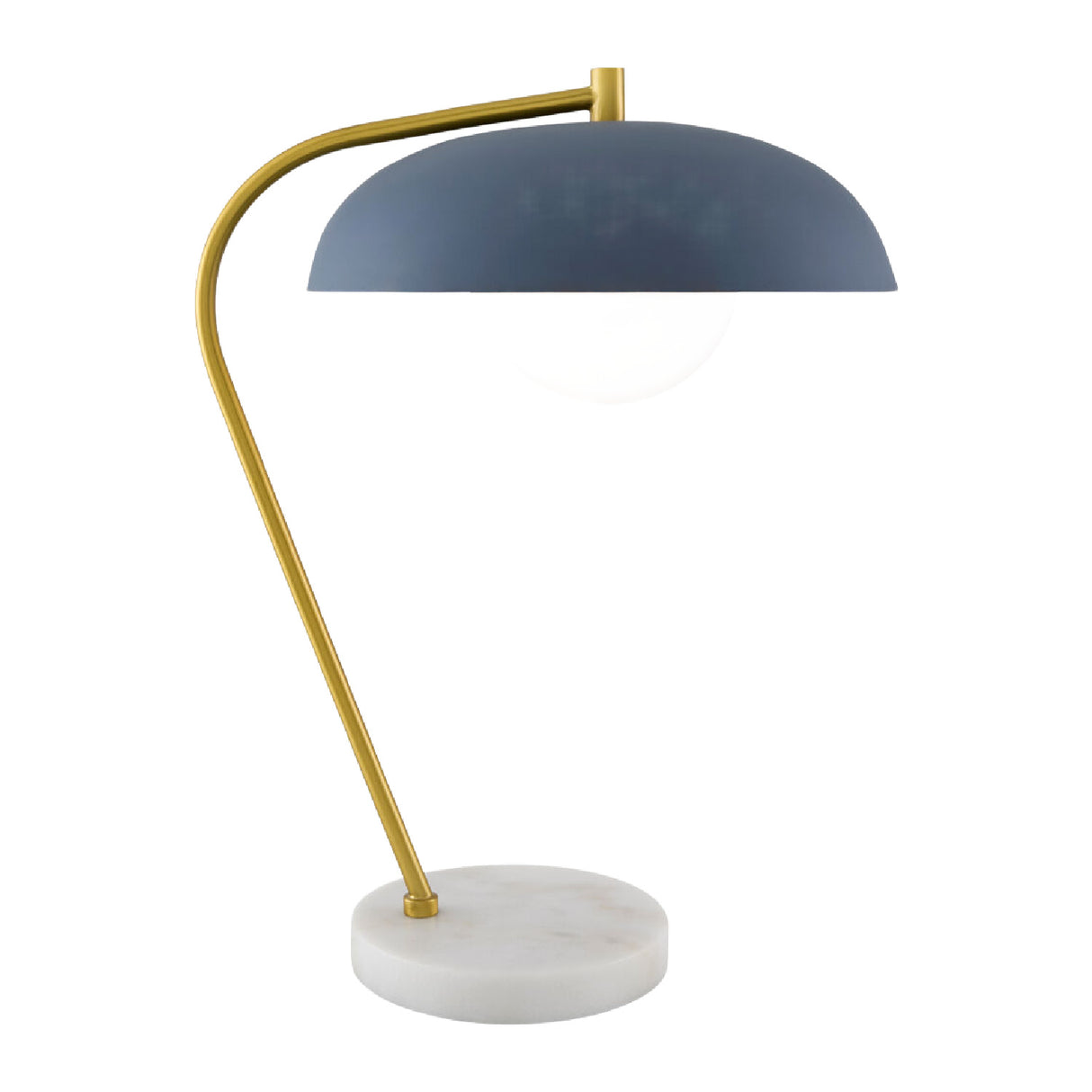   Glass Shade Sloped Table Lamp | Oroa.com