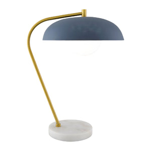   Glass Shade Sloped Table Lamp | Oroa.com