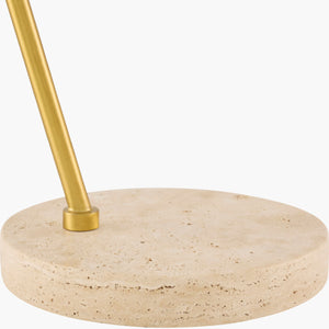   Glass Shade Sloped Table Lamp | Oroa.com