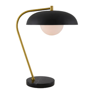   Glass Shade Sloped Table Lamp | Oroa.com