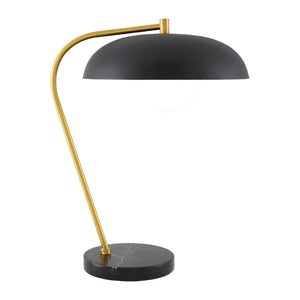   Glass Shade Sloped Table Lamp | Oroa.com