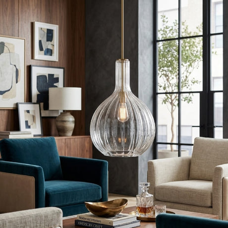   Blown Glass Pendant Lamp | Oroa.com