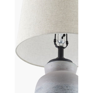   Gray Paper Accent Table Lamp | Oroa.com