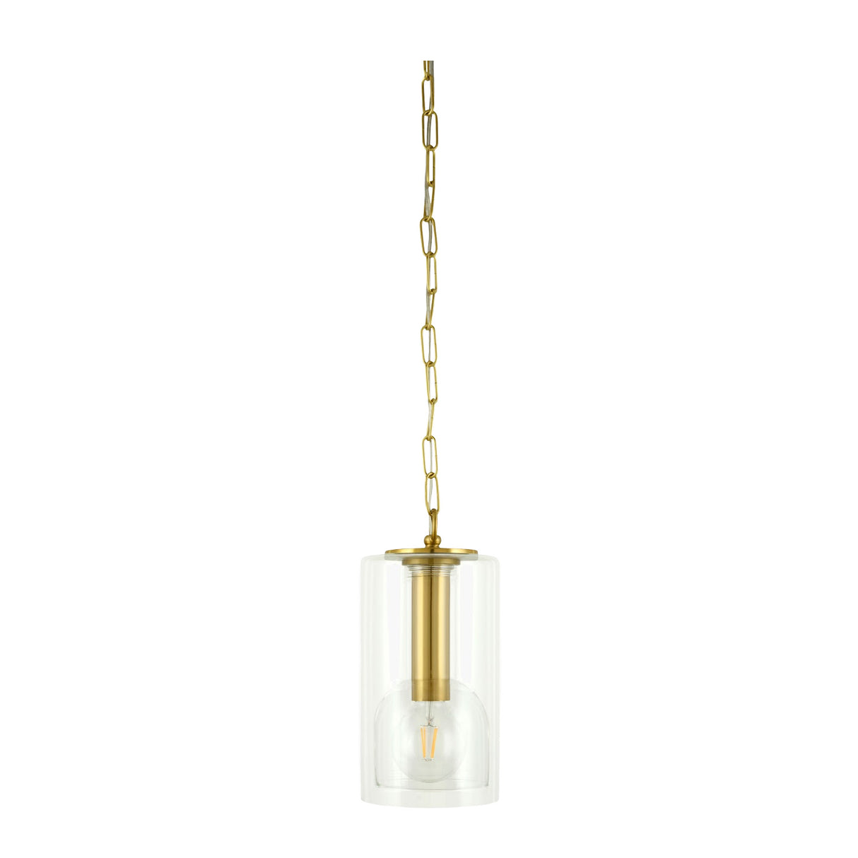   Clear Glass Accent Pendant Light | Oroa.com