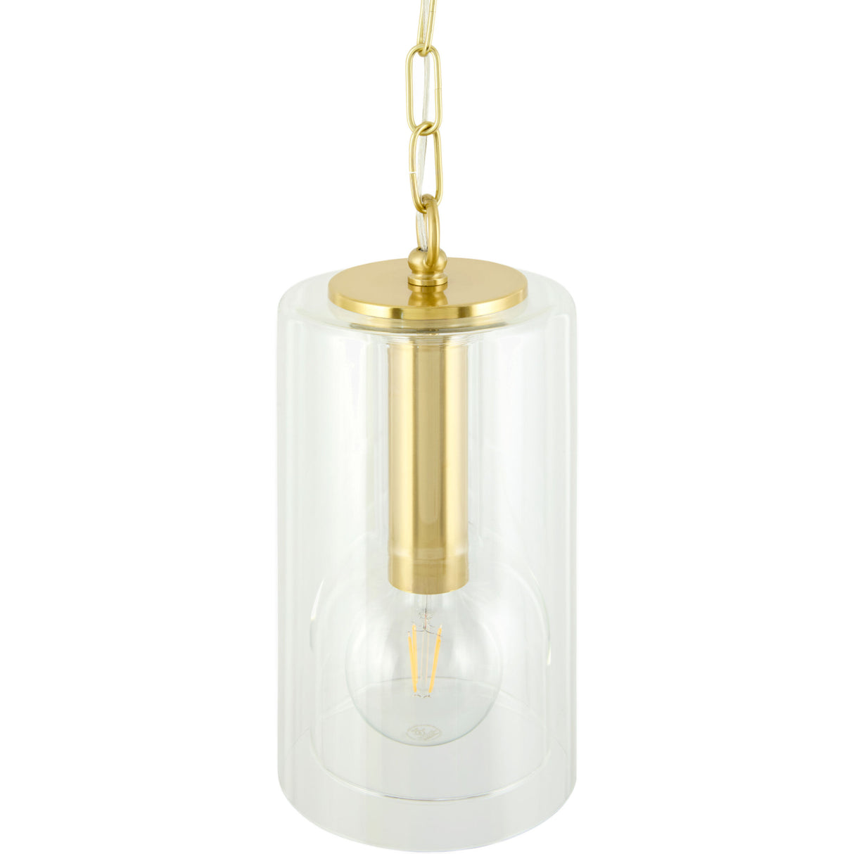   Clear Glass Accent Pendant Light | Oroa.com