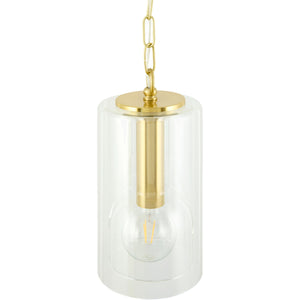   Clear Glass Accent Pendant Light | Oroa.com