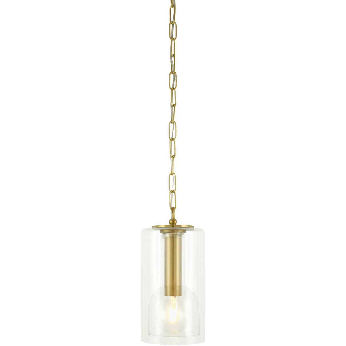   Clear Glass Accent Pendant Light | Oroa.com