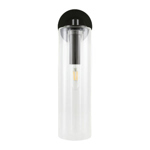   Modern European furniture - Tubular Clear Glass Wall Lamp - www.oroa.com | Oroa.com